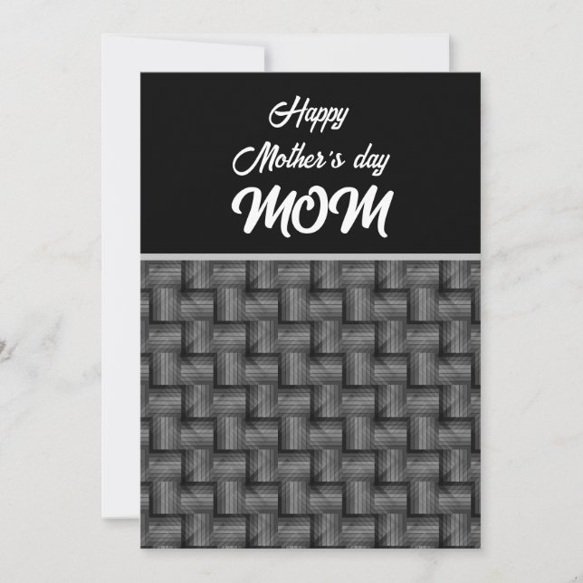 MUTTERTAGSGESCHENKE MAMA GESTALTET FEIERTAGSKARTE (Vorderseite)