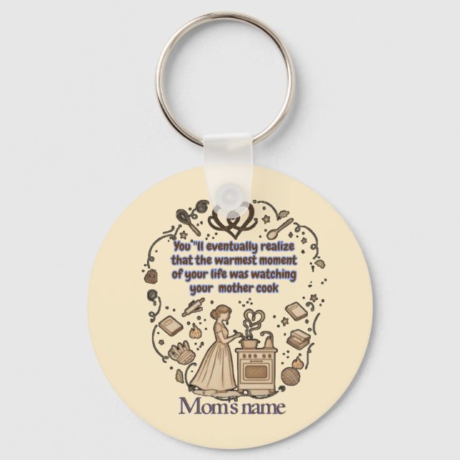 Muttertagsgeschenke Schlüsselanhänger (Vorderseite)