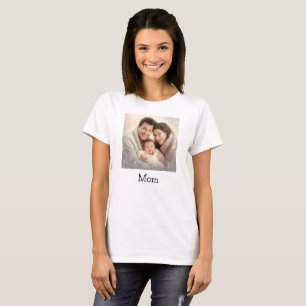 Muttertagsglücke Familienfamilie Mama Benutzerdefi T-Shirt