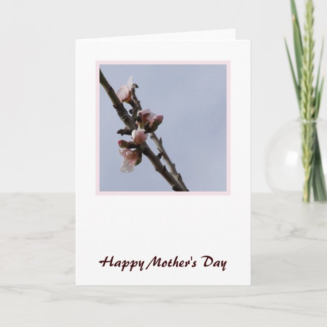 Muttertagskarte Blossom Karte (Vorderseite)