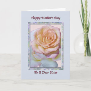 Muttertagskarte der Schwester Karte