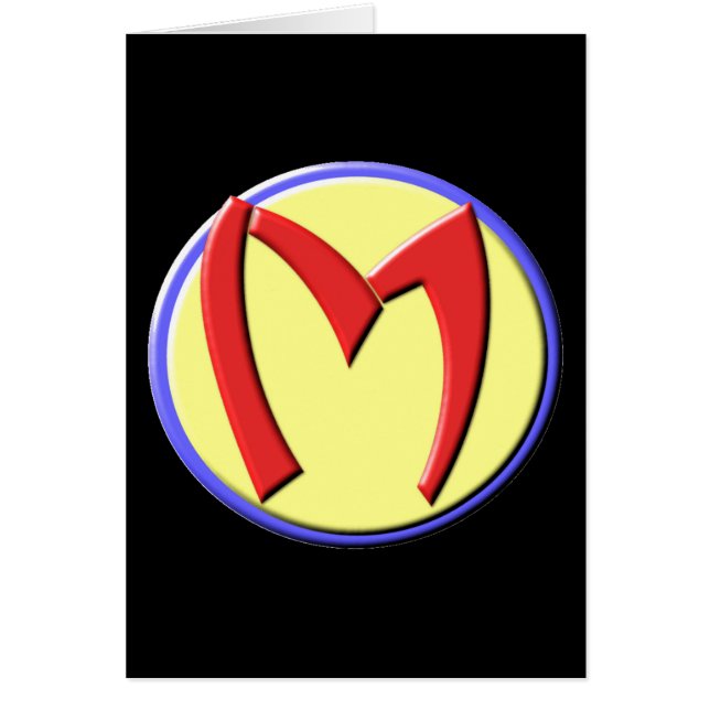 Muttertagskarte der Super Mama (Vorne)