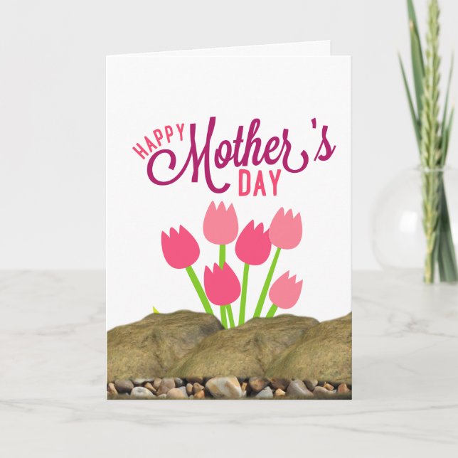 Muttertagskarte Feiertagskarte (Vorderseite)