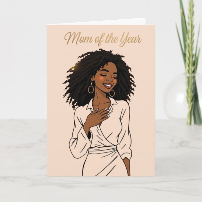 Muttertagskarte Feiertagskarte (Vorderseite)