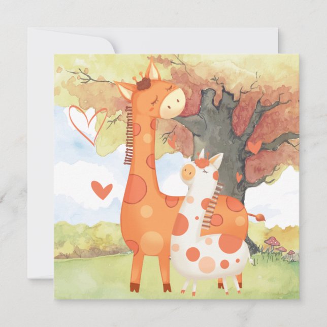 Muttertagskarte Feiertagskarte (Vorderseite)