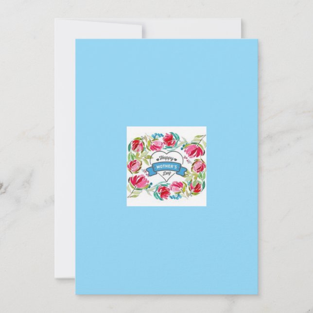Muttertagskarte Feiertagskarte (Vorderseite)