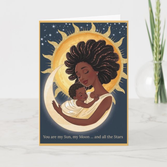 Muttertagskarte Feiertagskarte (Vorderseite)