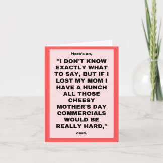 Muttertagskarte - Freund Karte