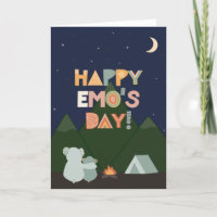 Muttertagskarte für Emo