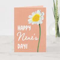 Muttertagskarte für Nënë