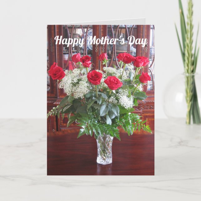 Muttertagskarte | Inspiration von der Tochter Karte (Vorderseite)