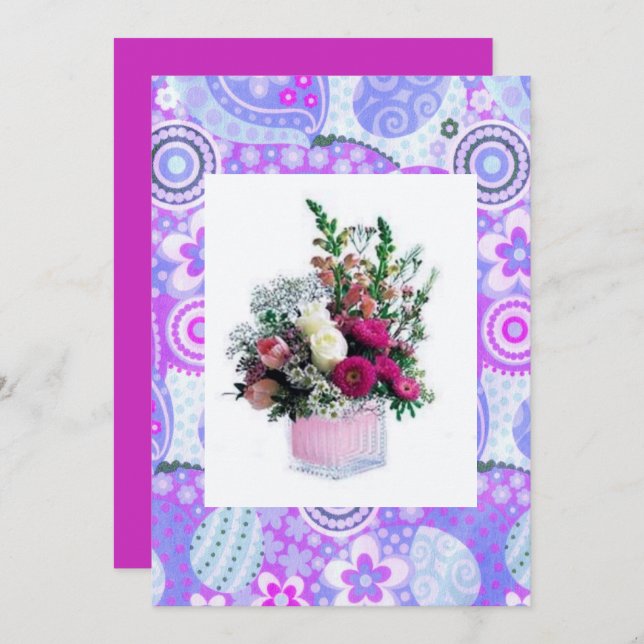 Muttertagskarte Karte (Vorne/Hinten)