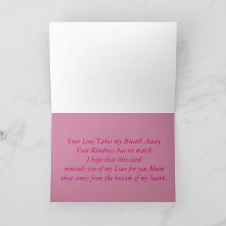 Muttertagskarte Karte