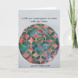 Muttertagskarte Karte