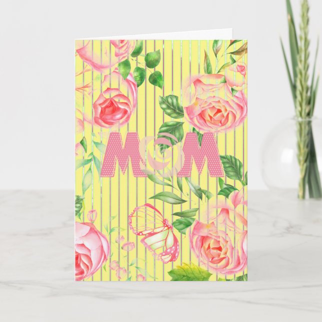 Muttertagskarte Karte (Vorderseite)