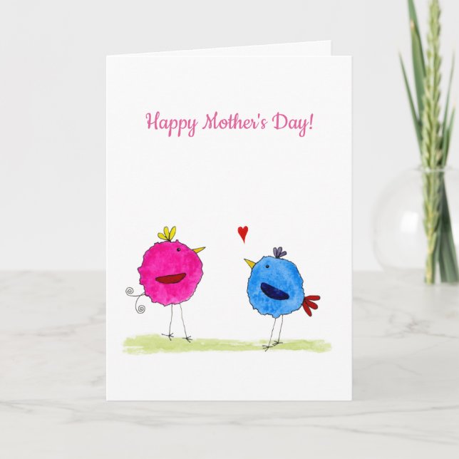 Muttertagskarte Karte (Vorderseite)