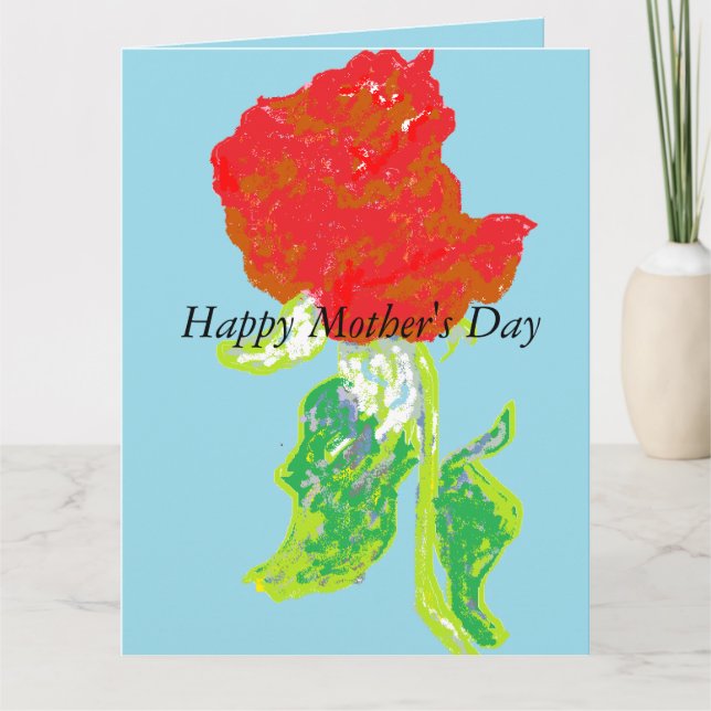 Muttertagskarte Karte (Vorderseite)