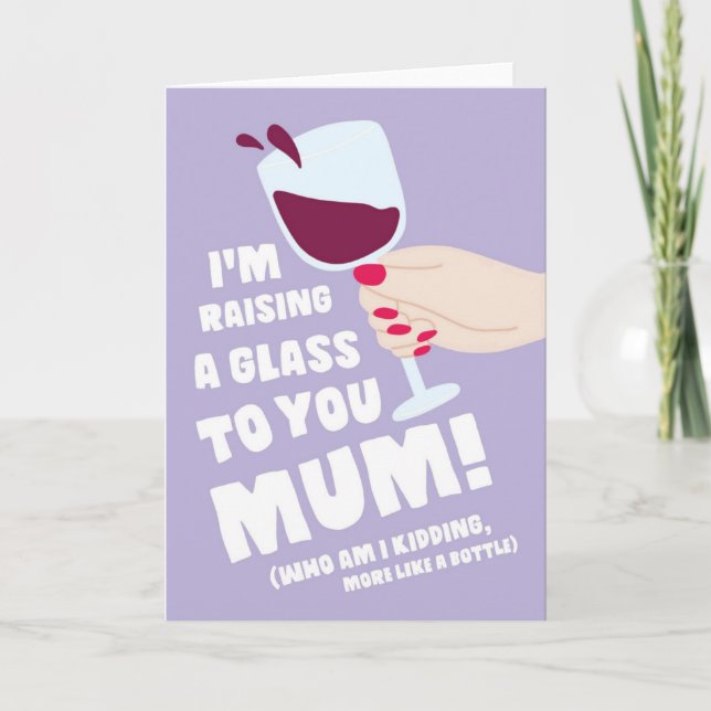 Muttertagskarte Karte (Vorderseite)