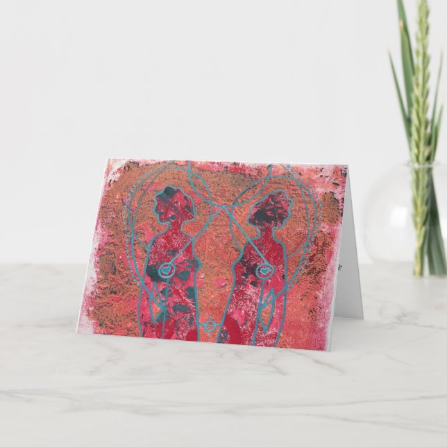 Muttertagskarte Karte (Vorderseite)