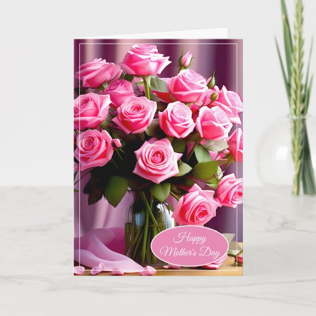 Muttertagskarte Karte (Vorderseite)