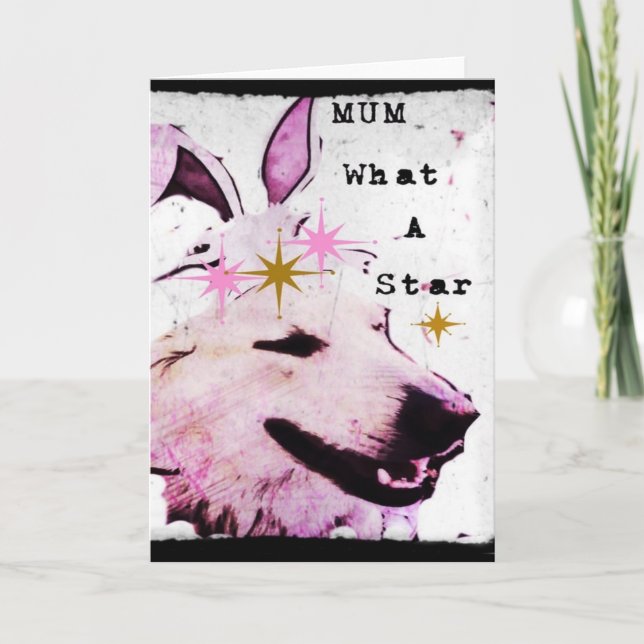 Muttertagskarte Karte (Vorderseite)