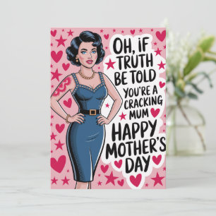 Muttertagskarte Mama Gift Mummy Einladung
