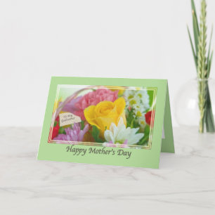 Muttertagskarte mit Blume Karte