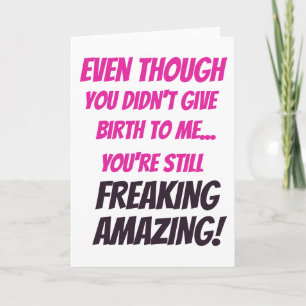 Muttertagskarte Stepmutkarte Bonuskarte Mama Karte