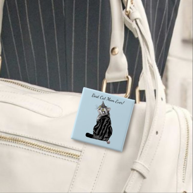 Muttertagskatze Button (Von Creator hochgeladen)