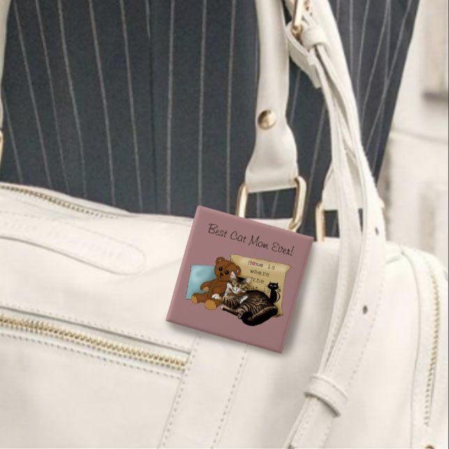 Muttertagskatze Button (Von Creator hochgeladen)