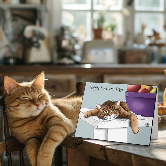 Muttertagskatze Karte (Von Creator hochgeladen)