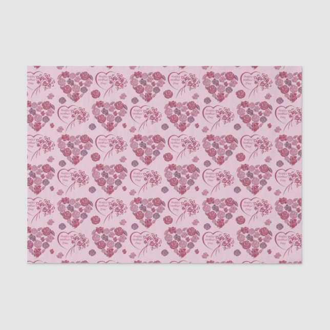 Muttertagskleid Seidenpapier (Vorderseite)