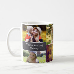 Muttertagskollage Personalisiert Tasse
