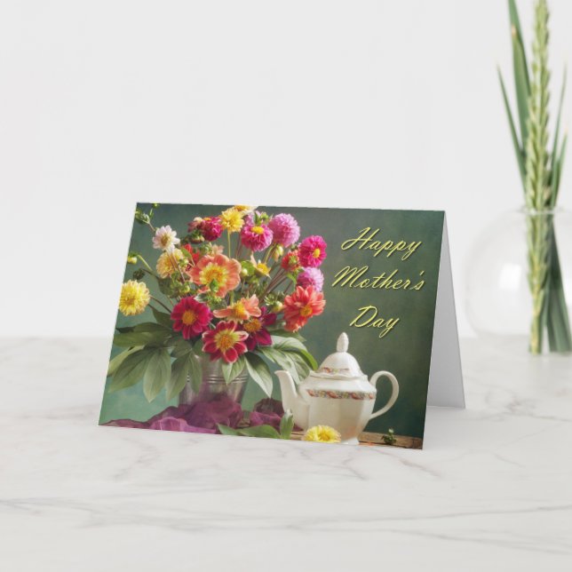 Muttertagskuke Karte (Vorderseite)