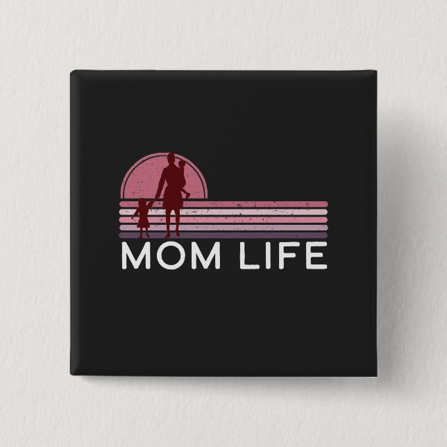 Muttertagsleben Mama Button (Vorderseite)