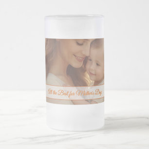 Muttertagsliebe – Ein Moment der reinen Freude Mattglas Bierglas
