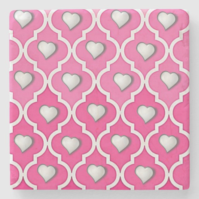 Muttertagsmarmor-Stone-Untersetzer Steinuntersetzer (Vorderseite)