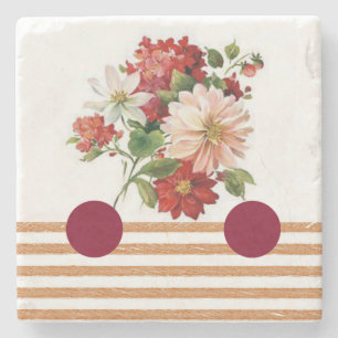 Muttertagsmarmor-Stone-Untersetzer Steinuntersetzer