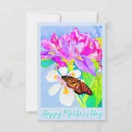 Muttertagsmonarch Butterfly, Ire und Orchid