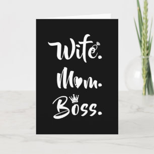 Muttertagsmütter Mama Mummy Funny Gift Karte