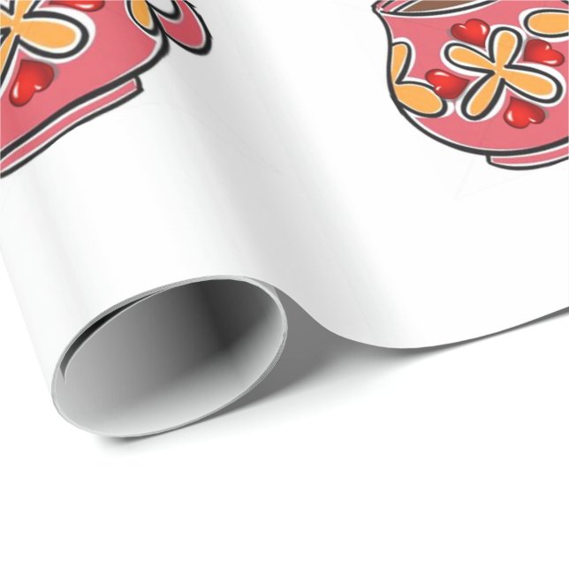 Muttertagspapier Geschenkpapier (Rolleneckpunkt)