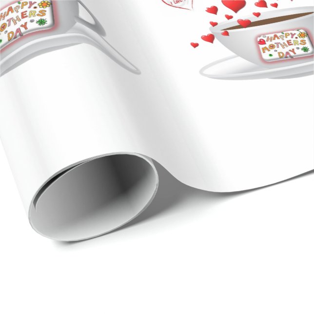 Muttertagspapier Geschenkpapier (Rolleneckpunkt)