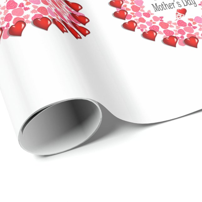 Muttertagspapier Geschenkpapier (Rolleneckpunkt)