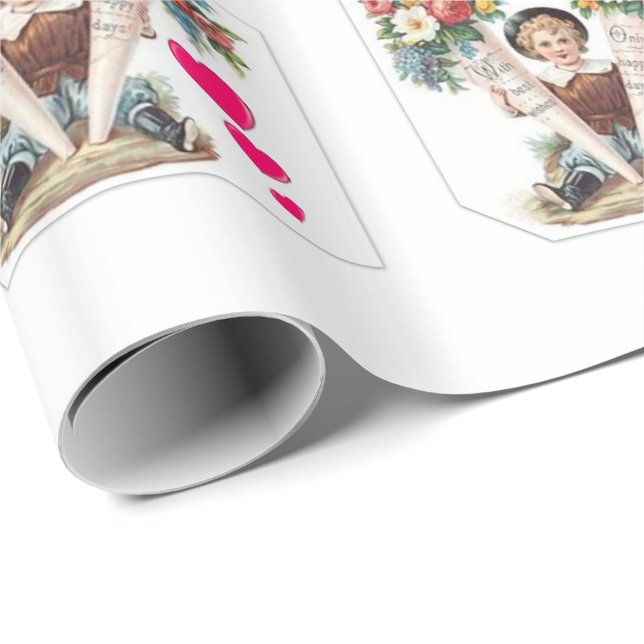 Muttertagspapier Geschenkpapier (Rolleneckpunkt)