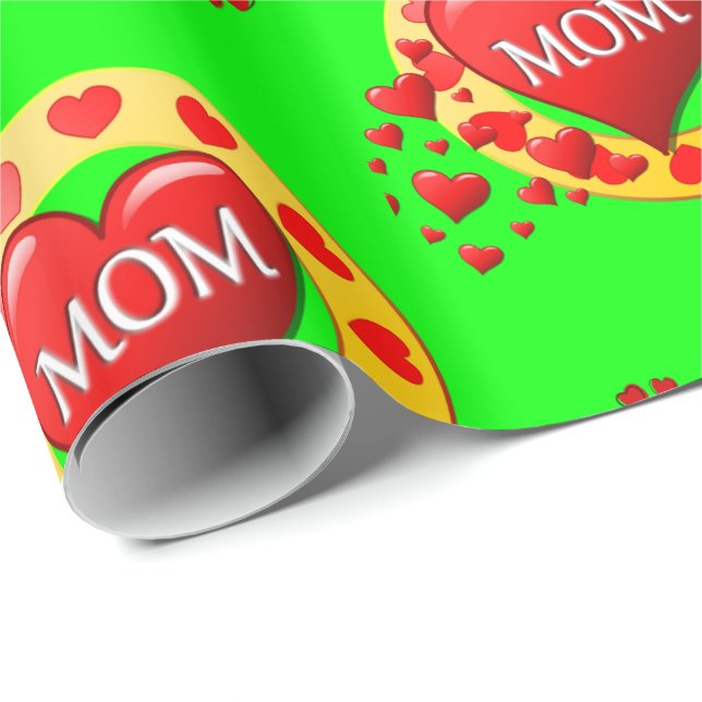 Muttertagspapier Geschenkpapier (Rolleneckpunkt)