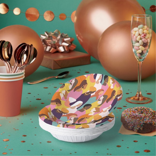 Muttertagspapiere Pappteller (Multi)