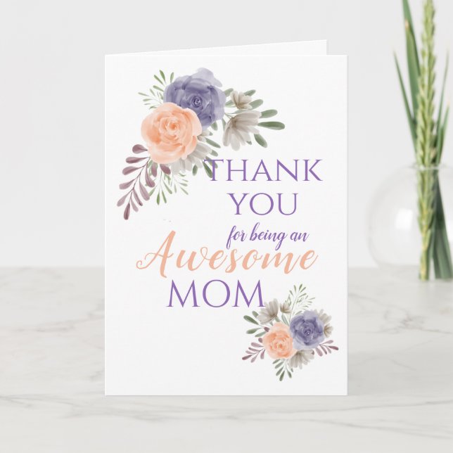 Muttertagspferd Feiertagskarte (Vorderseite)