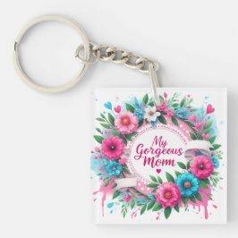 Muttertagsreden "Meine herrliche Mama" Schlüsselanhänger