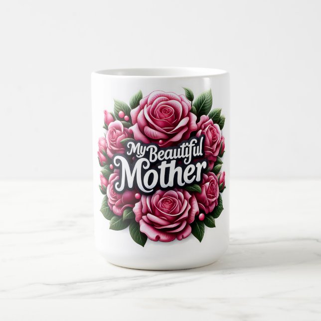 Muttertagsreden "Meine schöne Mutter" Kaffeetasse (Mittel)