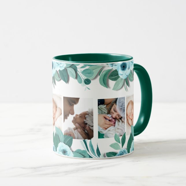 Muttertagsrose  tasse (VorderseiteRechts)